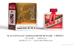 红色瓶子飞天茅台酒价格,红色瓶身的茅台